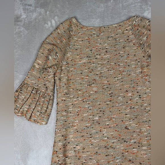 Diane Von Furstenberg DVF Tweed Bell Sleeve Tan
Orange Blue Gold Mini Dress 10 - Picture 13 of 17